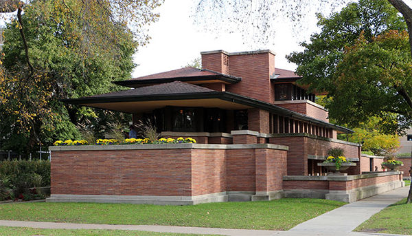 Frank Lloyd Wright's Robie House in Hyde Park