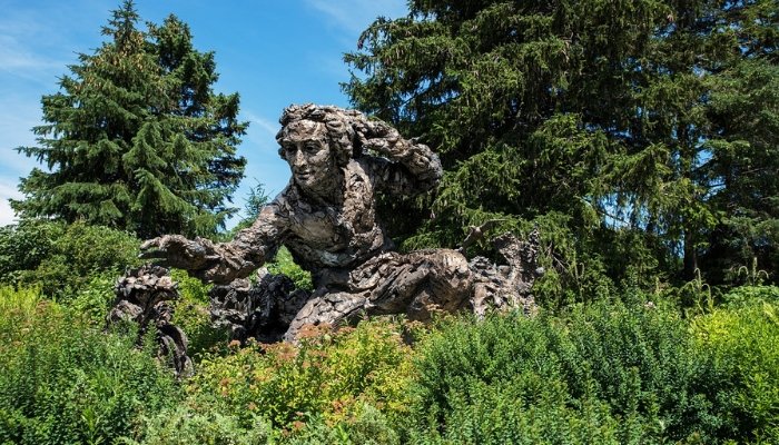 Chicago Botanic Garden sculpture